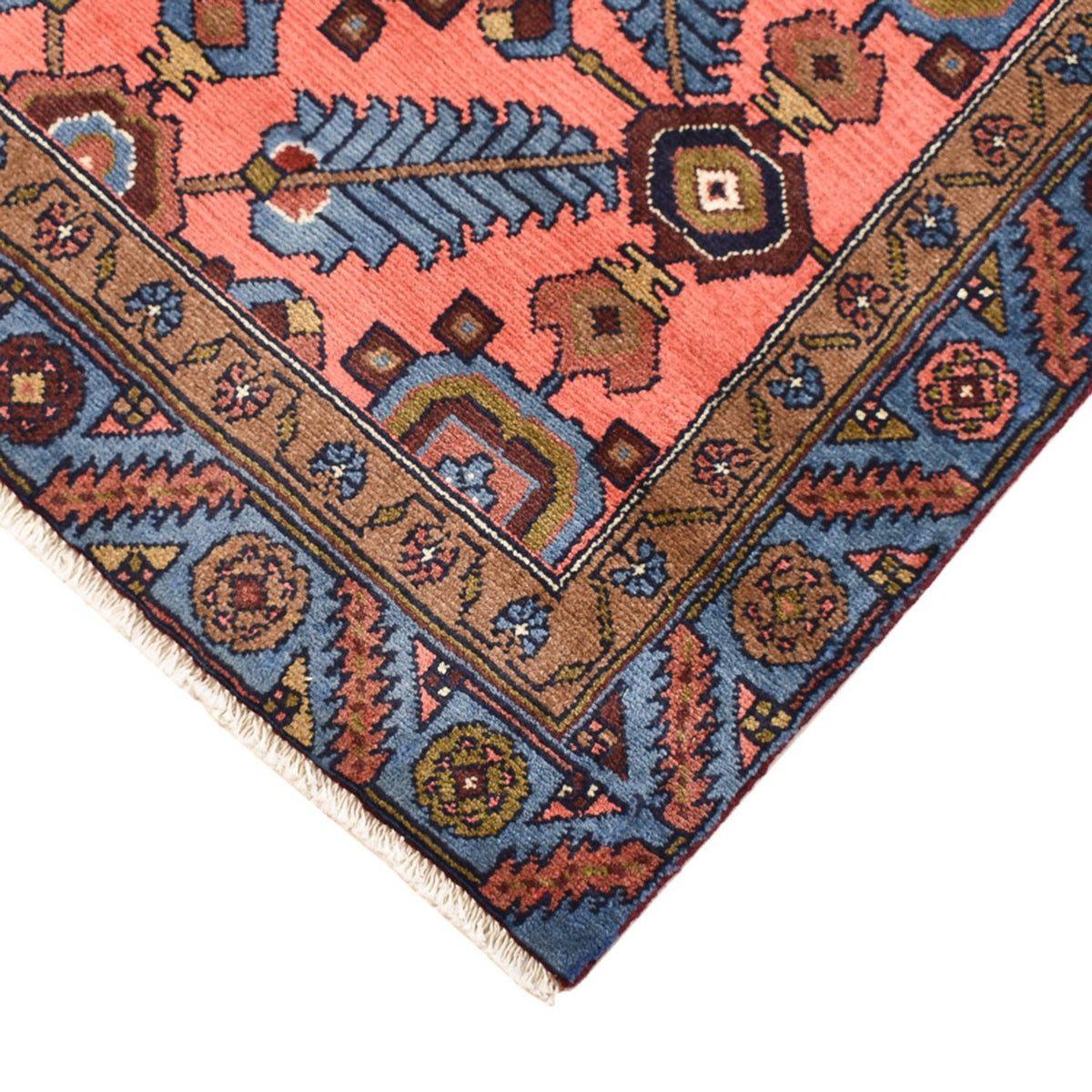 Biegacz Perski dywan - Nomadyczny - 187 x 80 cm - jasna czerwień