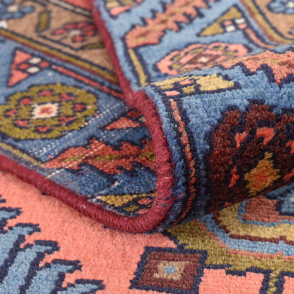 Biegacz Perski dywan - Nomadyczny - 187 x 80 cm - jasna czerwień