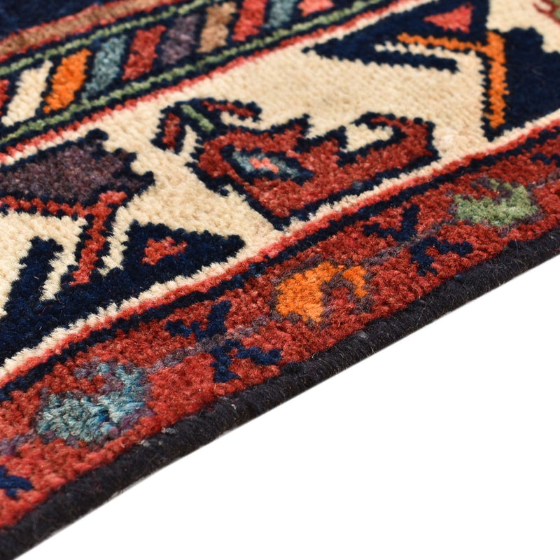 Biegacz Perski dywan - Nomadyczny - 192 x 105 cm - ciemnoniebieski