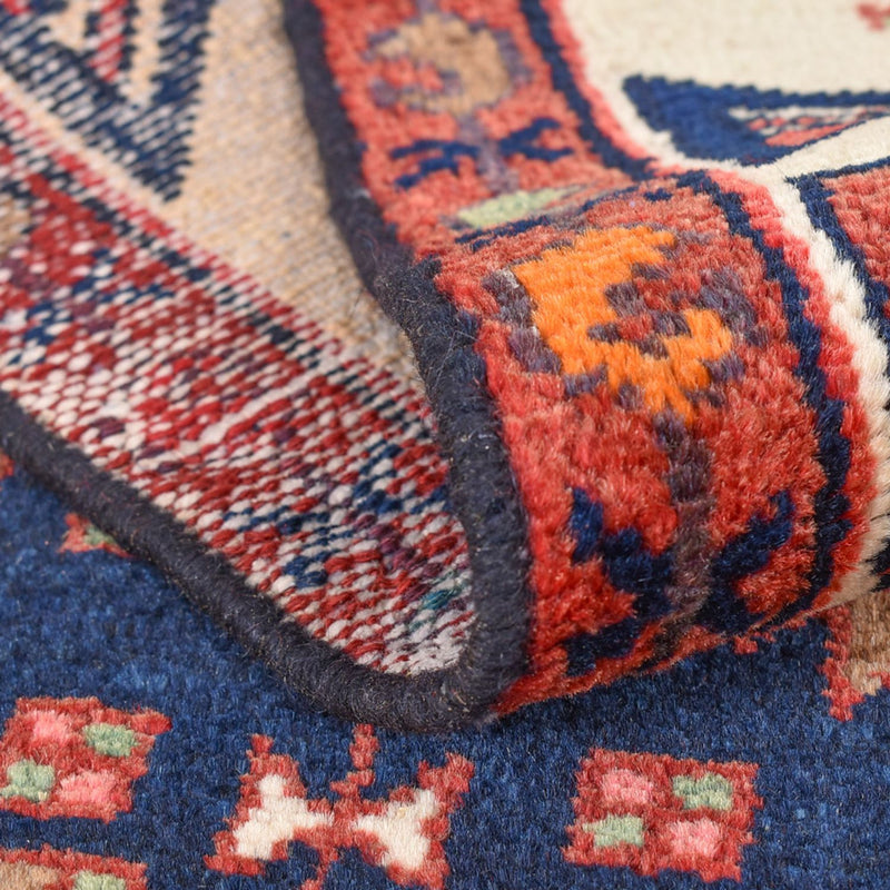 Biegacz Perski dywan - Nomadyczny - 192 x 105 cm - ciemnoniebieski