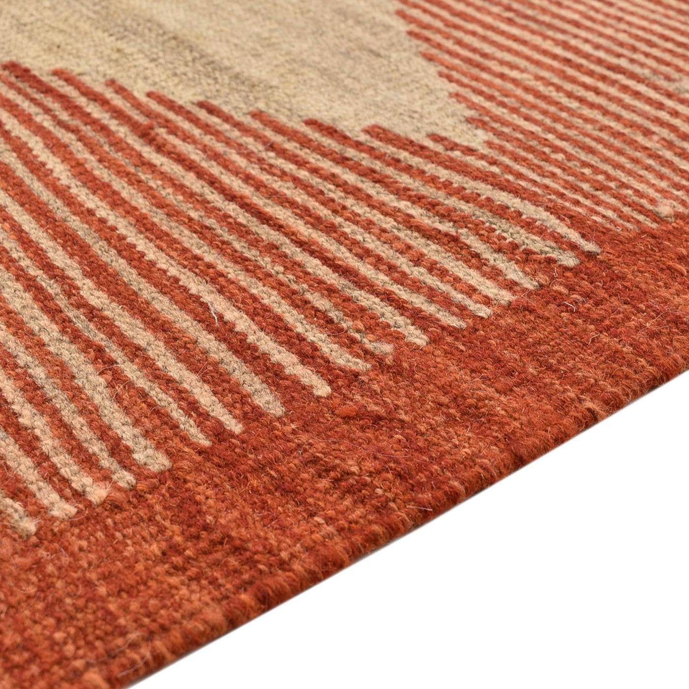 Nowoczesny kilim Dywan 242x155cm - Dywan wełniany