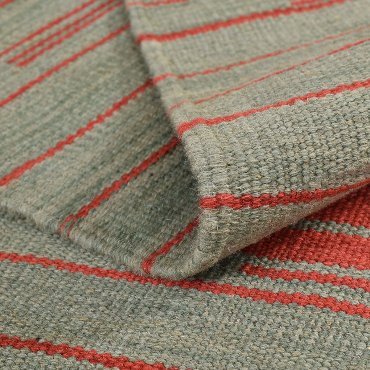 Dywan Kelim - modny - 260 x 172 cm - wielokolorowy