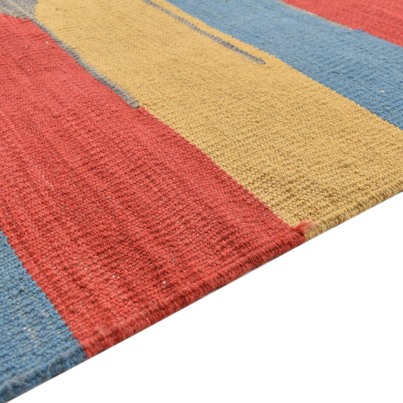 Nowoczesny kilim Dywan 293x199cm - Dywan wełniany