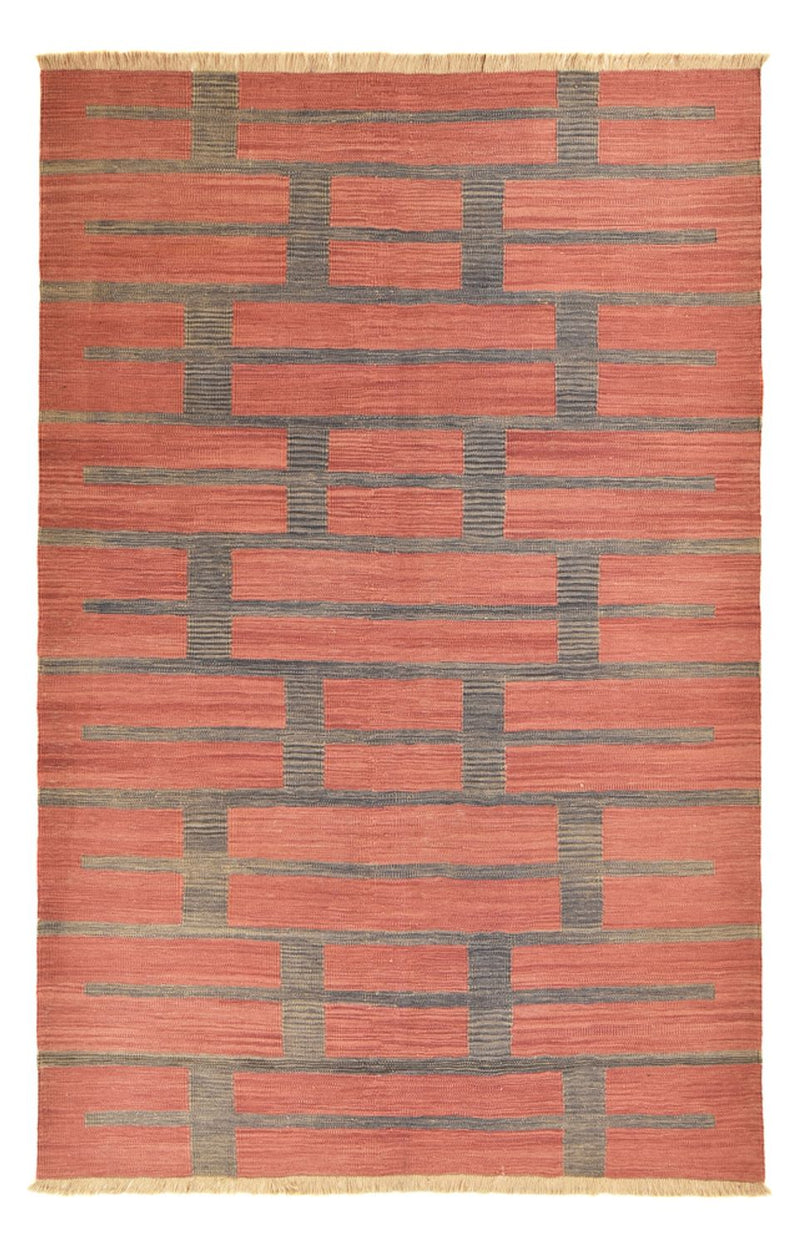 Dywan Kelim - modny - 292 x 191 cm - wielokolorowy