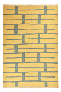 Dywan Kelim - modny - 288 x 193 cm - wielokolorowy