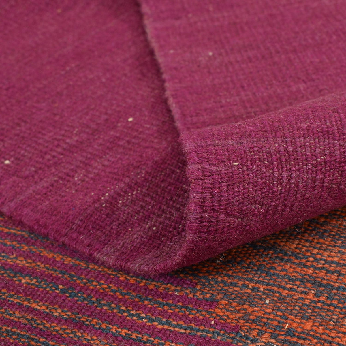 Dywan Kelim - modny - 296 x 195 cm - wielokolorowy