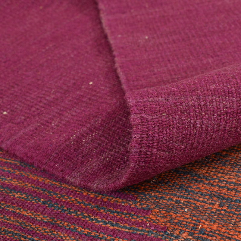 Dywan Kelim - modny - 296 x 195 cm - wielokolorowy