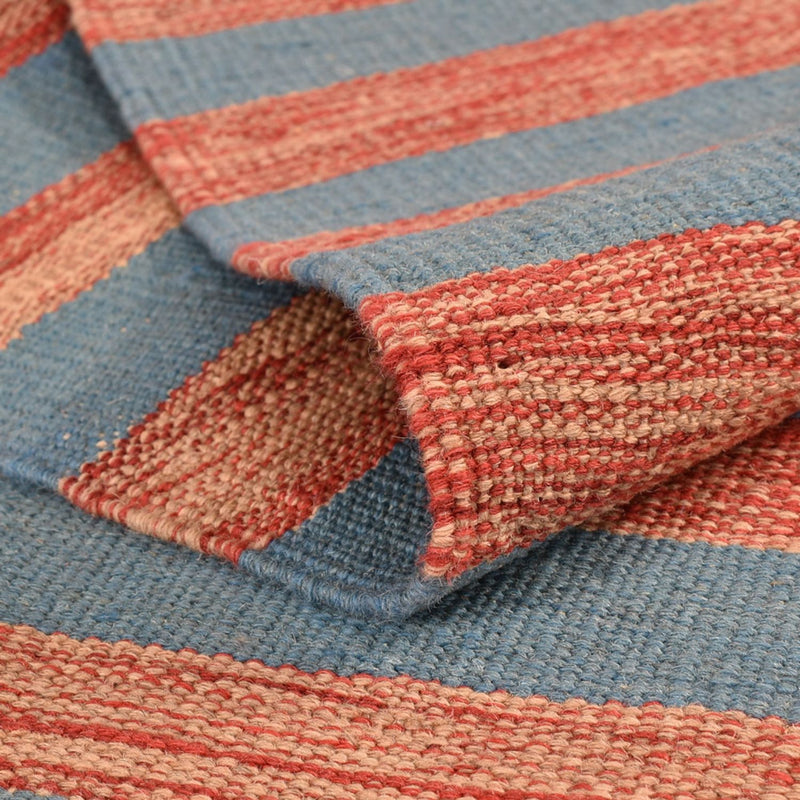 Dywan Kelim - modny - 293 x 194 cm - wielokolorowy