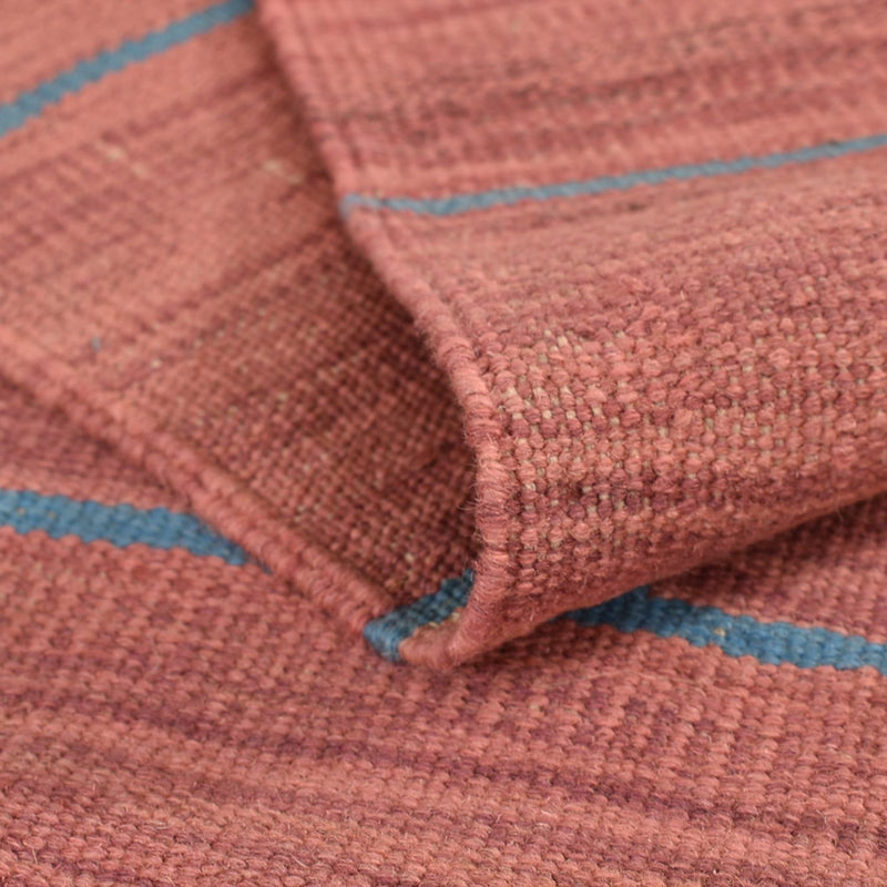 Dywan Kelim - modny - 294 x 193 cm - wielokolorowy