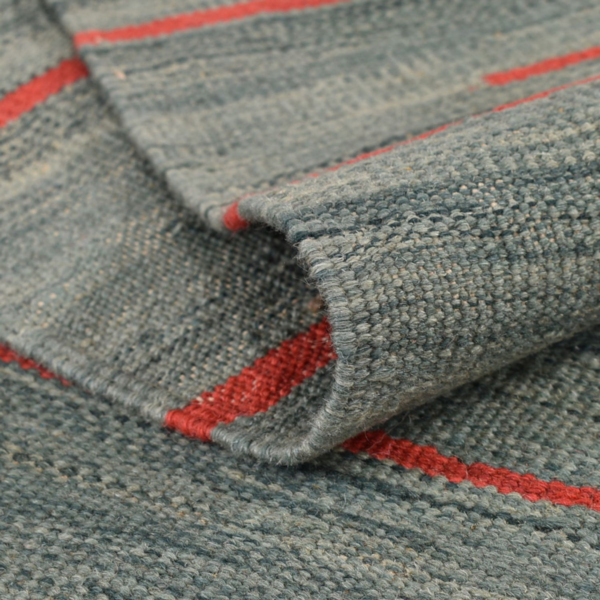 Dywan Kelim - modny - 291 x 193 cm - wielokolorowy