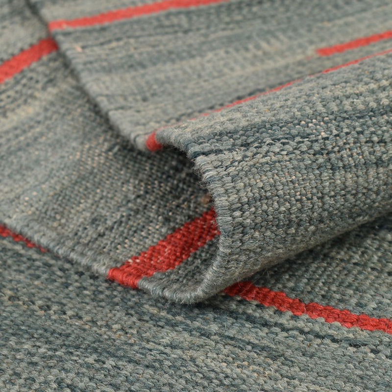 Dywan Kelim - modny - 291 x 193 cm - wielokolorowy