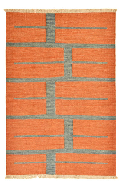 Nowoczesny kilim Dywan 121x182cm - Dywan wełniany