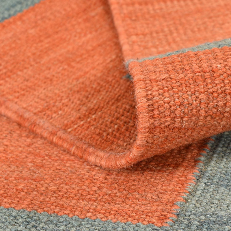 Dywan Kelim - modny - 182 x 121 cm - wielokolorowy