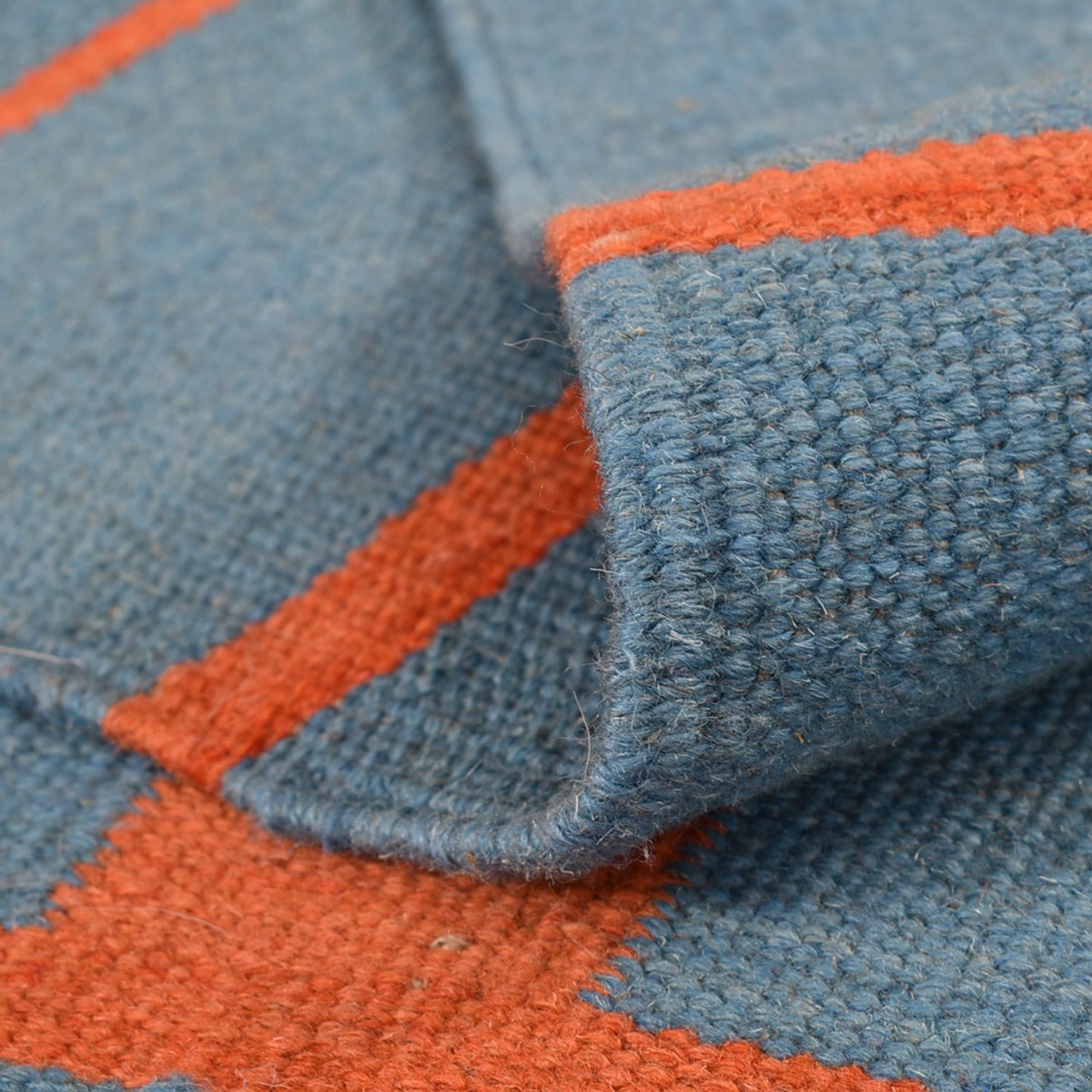 Dywan Kelim - modny - 170 x 119 cm - wielokolorowy