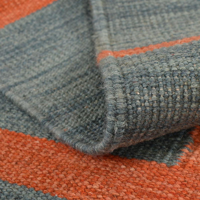 Dywan Kelim - modny - 185 x 123 cm - wielokolorowy