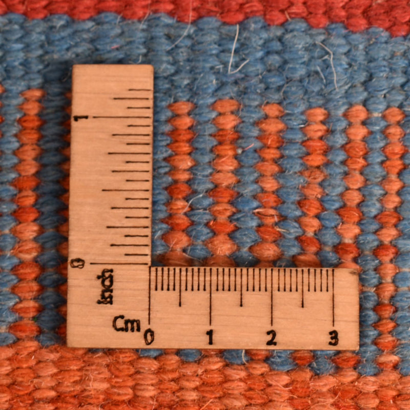 Dywan Kelim - modny - 200 x 145 cm - wielokolorowy