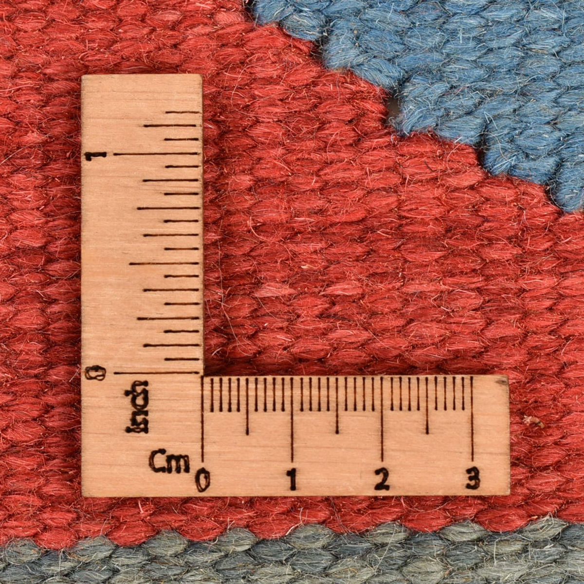 Dywan Kelim - modny - 189 x 146 cm - wielokolorowy