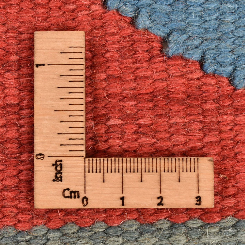 Dywan Kelim - modny - 189 x 146 cm - wielokolorowy