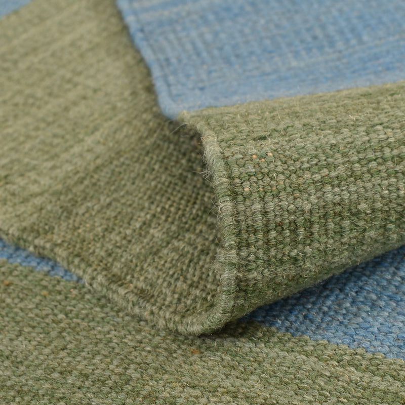 Dywan Kelim - modny - 198 x 150 cm - wielokolorowy