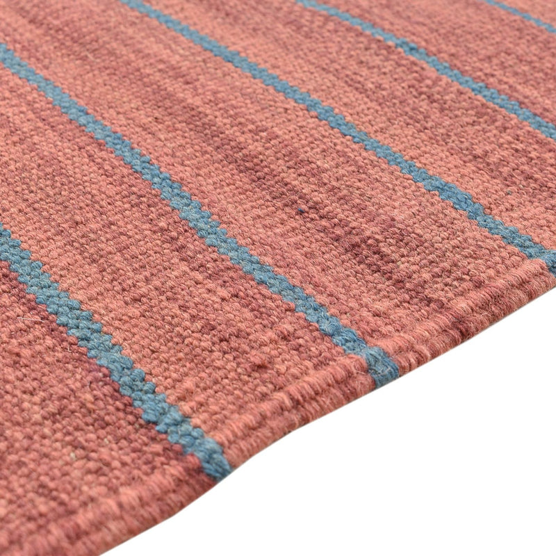 Dywan Kelim - modny - 188 x 155 cm - wielokolorowy