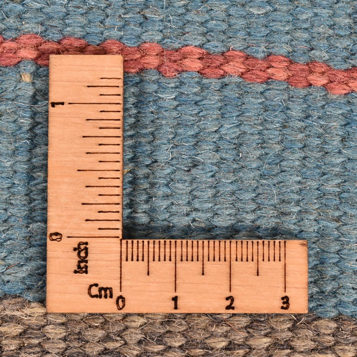 Dywan Kelim - modny - 188 x 155 cm - wielokolorowy