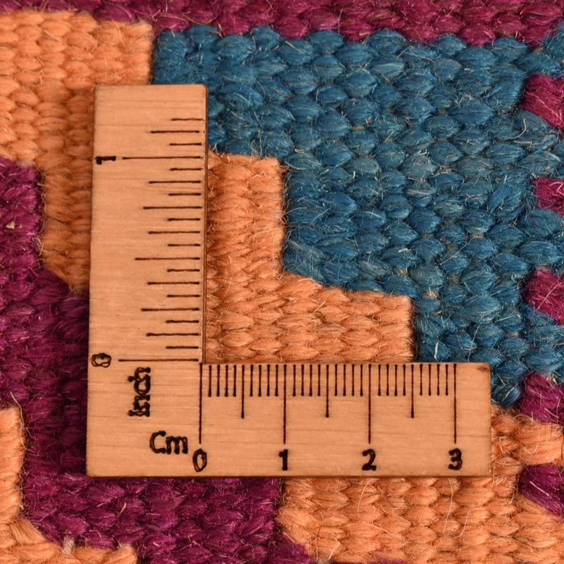 Dywan Kelim - Orientalny - 199 x 151 cm - wielokolorowy