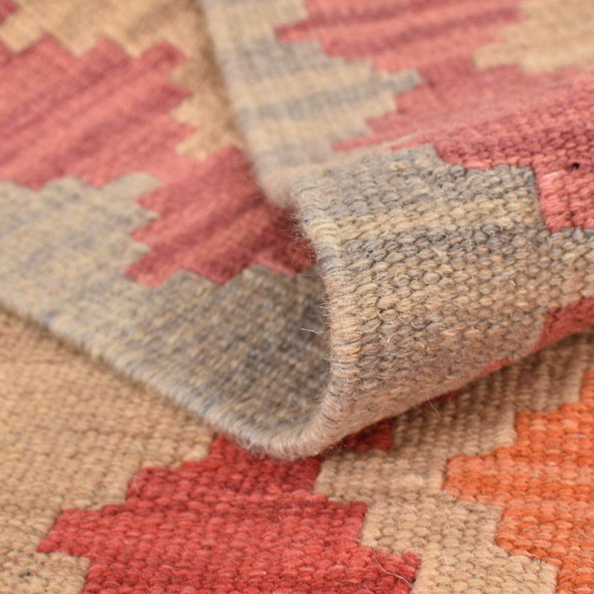 Dywan Kelim - Orientalny - 176 x 129 cm - wielokolorowy