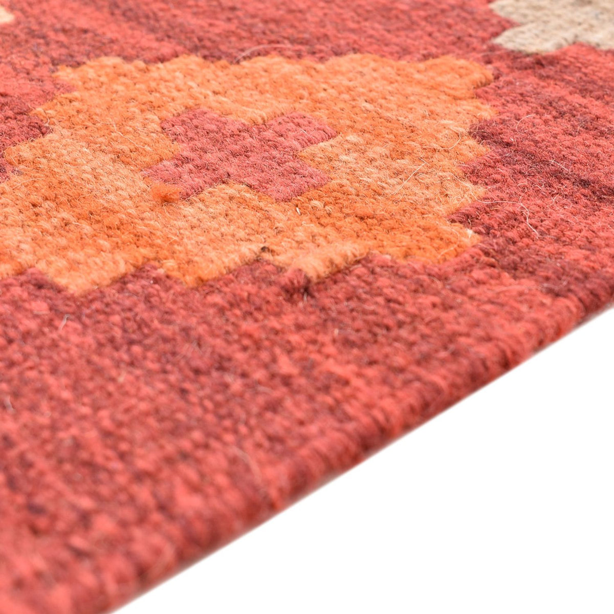 Biegacz Dywan Kelim - Orientalny - 188 x 83 cm - wielokolorowy