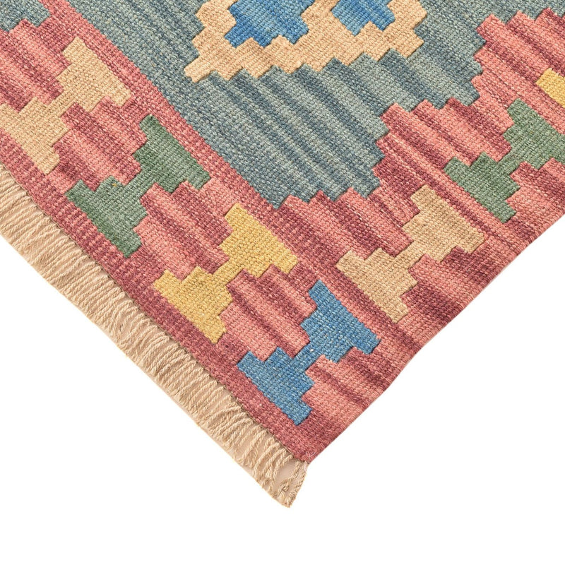 Biegacz Dywan Kelim - Orientalny - 190 x 80 cm - wielokolorowy