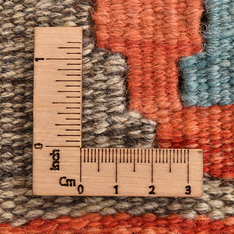 Biegacz Dywan Kelim - Orientalny - 196 x 84 cm - wielokolorowy