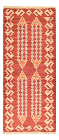 Biegacz Dywan Kelim - Orientalny - 200 x 86 cm - wielokolorowy