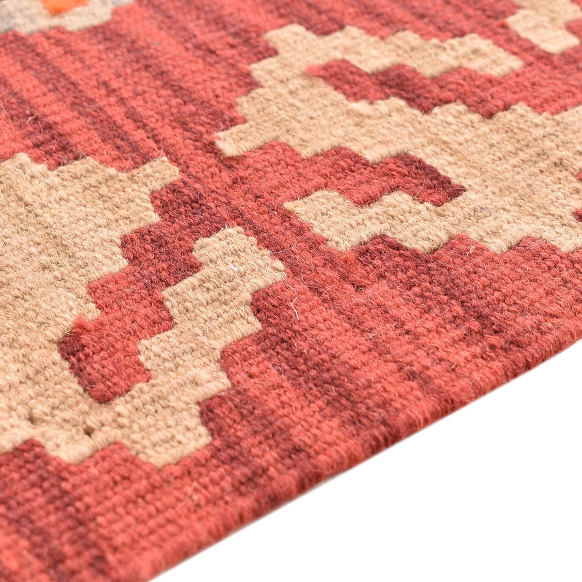 Biegacz Dywan Kelim - Orientalny - 200 x 86 cm - wielokolorowy