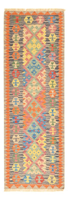 Biegacz Dywan Kelim - Orientalny - 237 x 84 cm - wielokolorowy