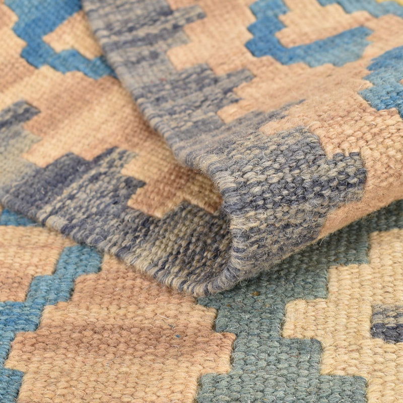 Biegacz Dywan Kelim - Orientalny - 192 x 80 cm - wielokolorowy