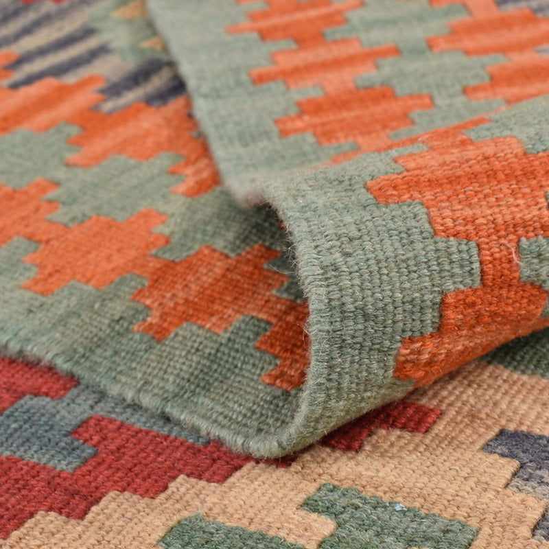 Dywan Kelim - Orientalny - 229 x 175 cm - wielokolorowy