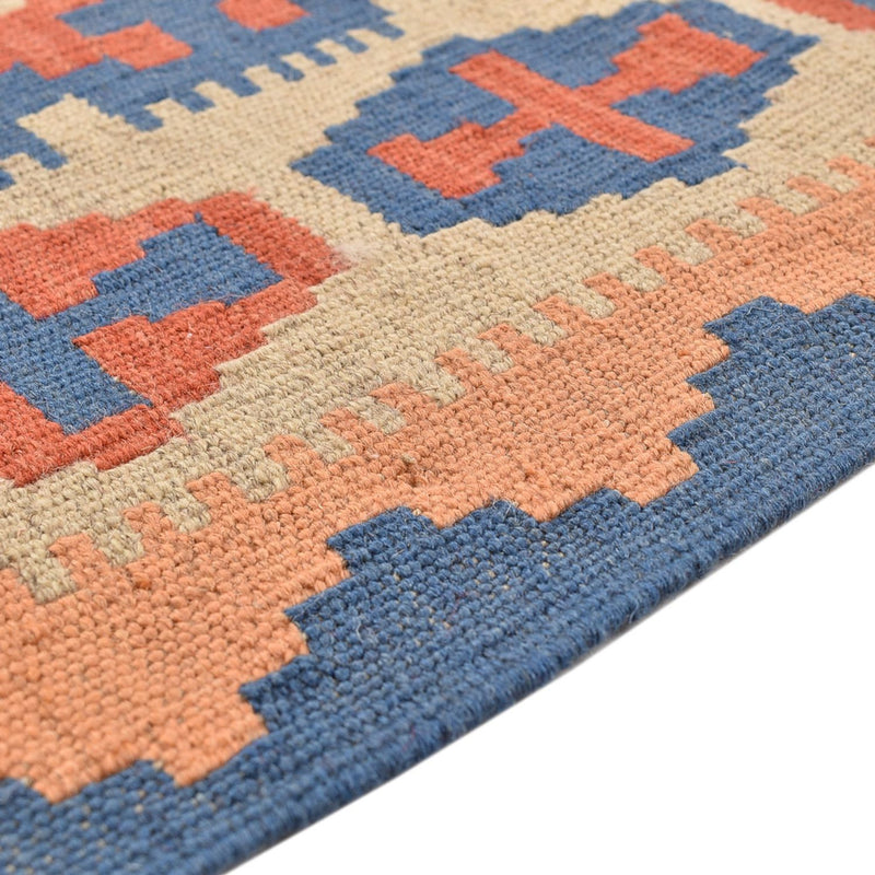 Dywan Kelim - Orientalny - 203 x 147 cm - wielokolorowy