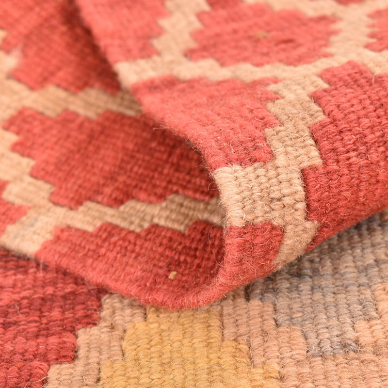 Biegacz Dywan Kelim - Orientalny - 194 x 60 cm - wielokolorowy