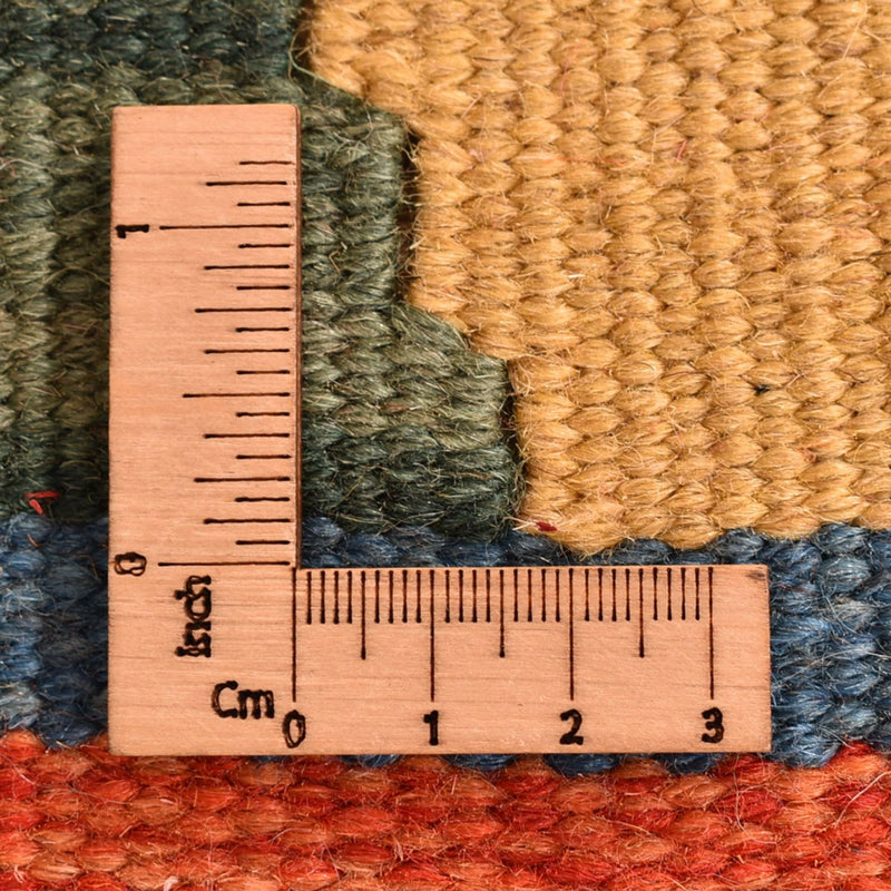 Biegacz Dywan Kelim - Orientalny - 210 x 67 cm - wielokolorowy