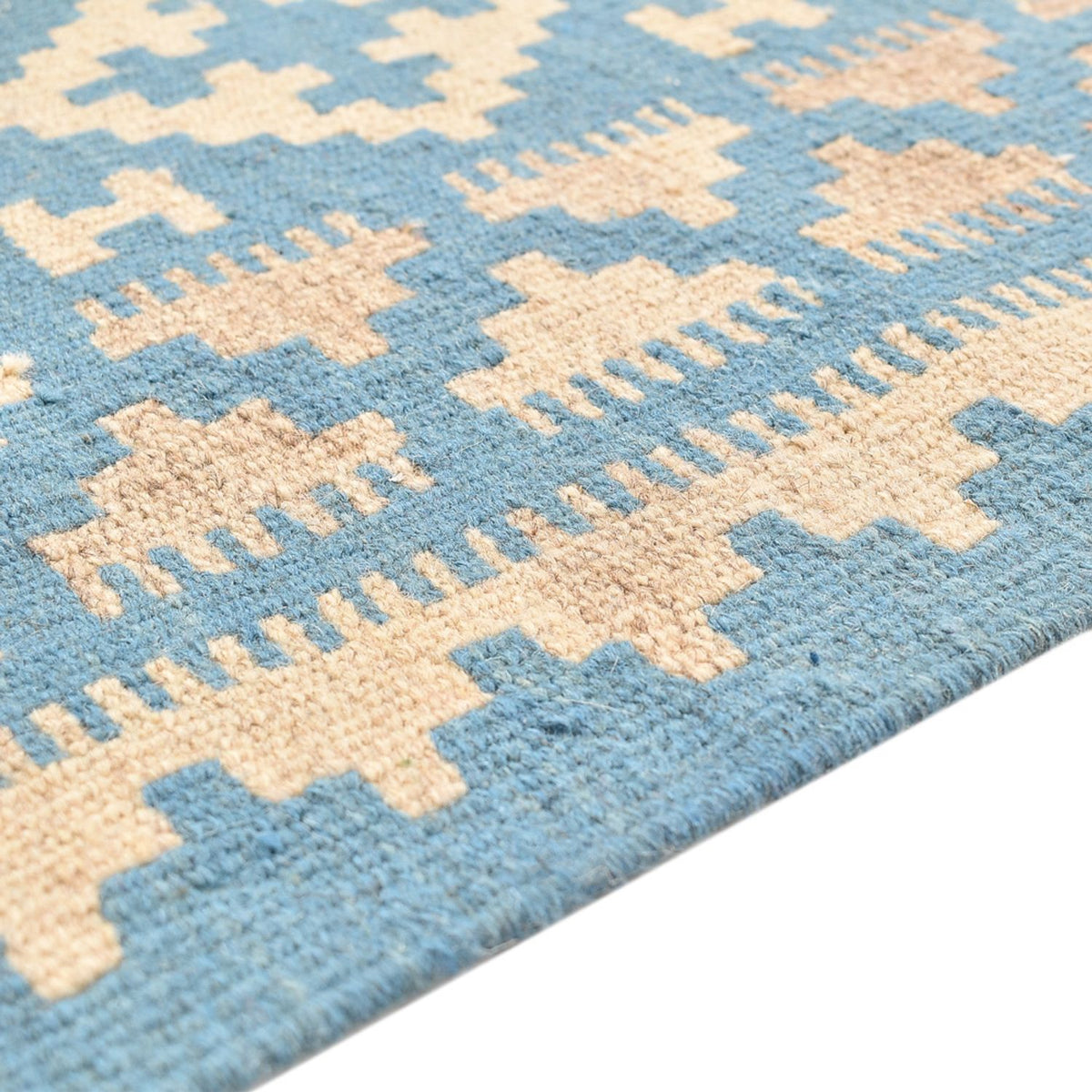 Biegacz Dywan Kelim - Orientalny - 199 x 64 cm - wielokolorowy