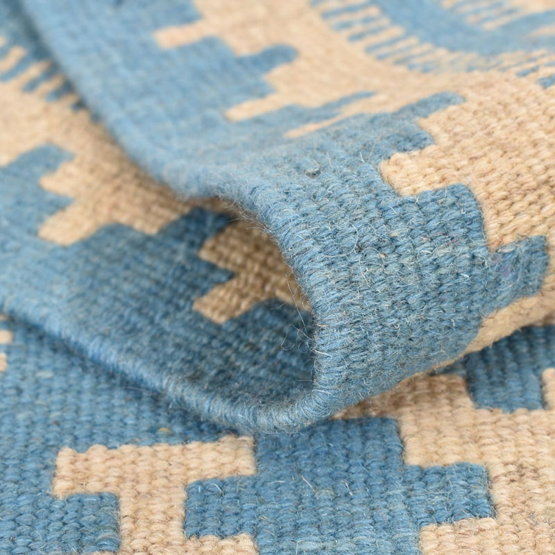 Biegacz Dywan Kelim - Orientalny - 199 x 64 cm - wielokolorowy