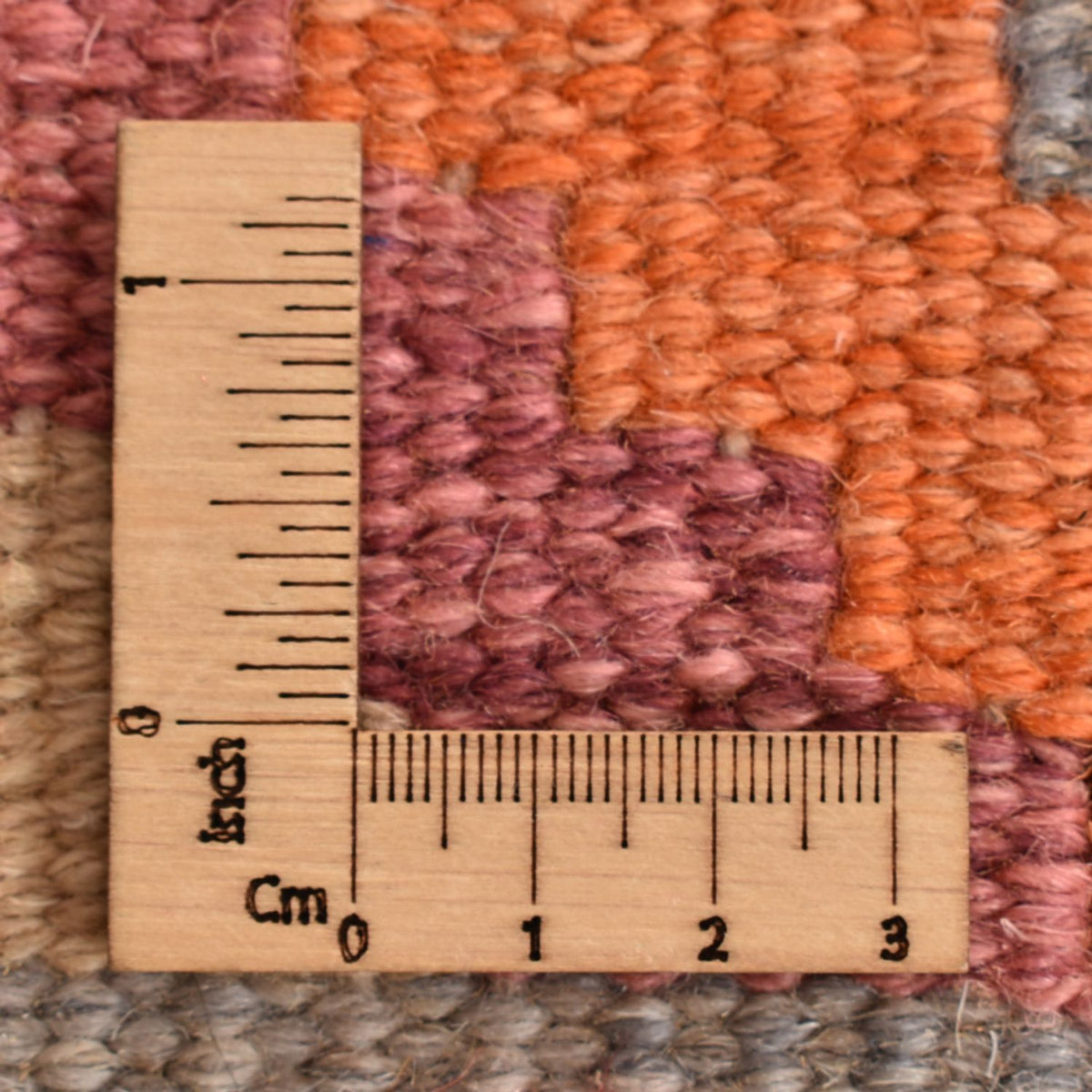 Biegacz Dywan Kelim - Orientalny - 204 x 61 cm - wielokolorowy