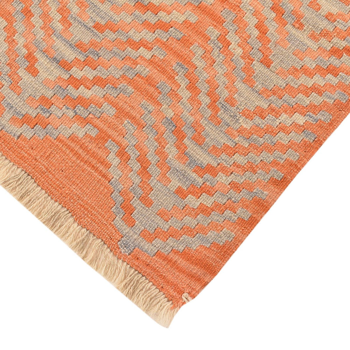 Biegacz Dywan Kelim - Orientalny - 193 x 58 cm - wielokolorowy