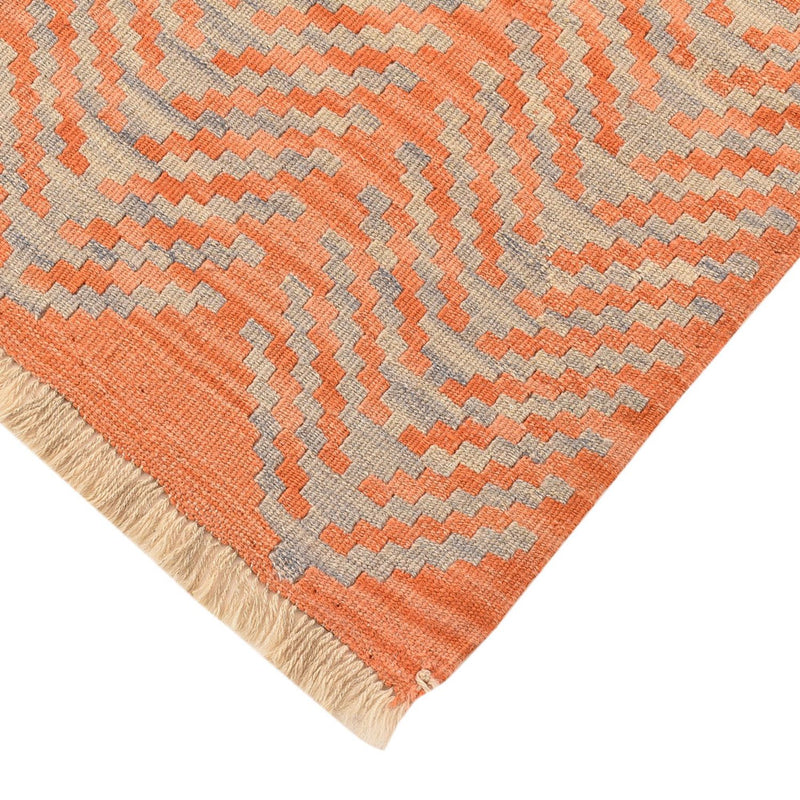 Biegacz Dywan Kelim - Orientalny - 193 x 58 cm - wielokolorowy