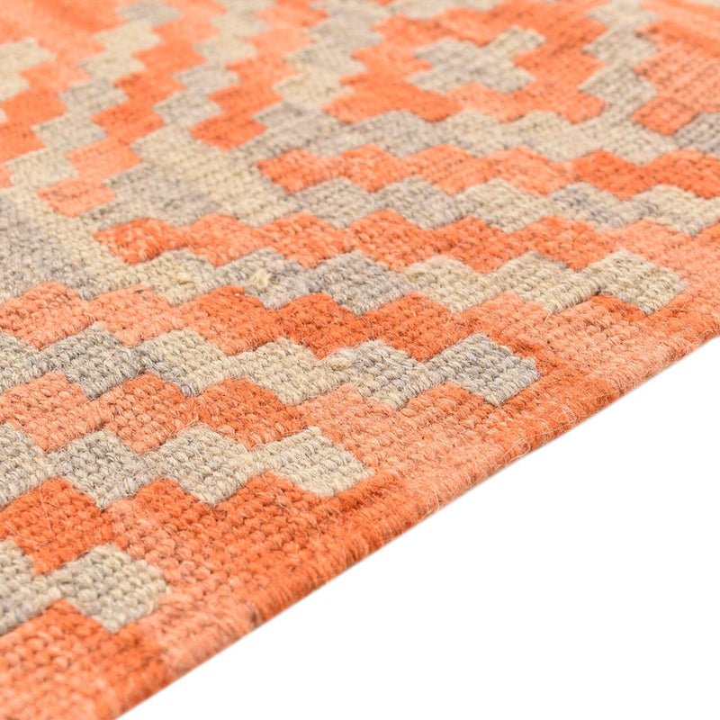 Biegacz Dywan Kelim - Orientalny - 193 x 58 cm - wielokolorowy