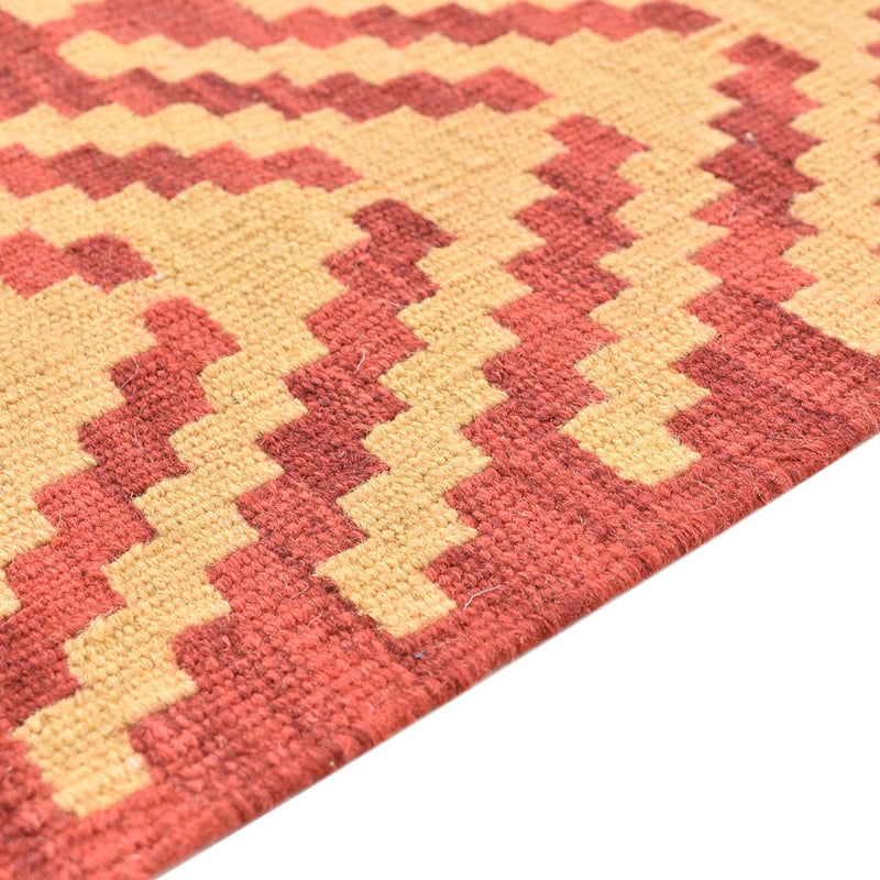 Biegacz Dywan Kelim - Orientalny - 195 x 59 cm - wielokolorowy