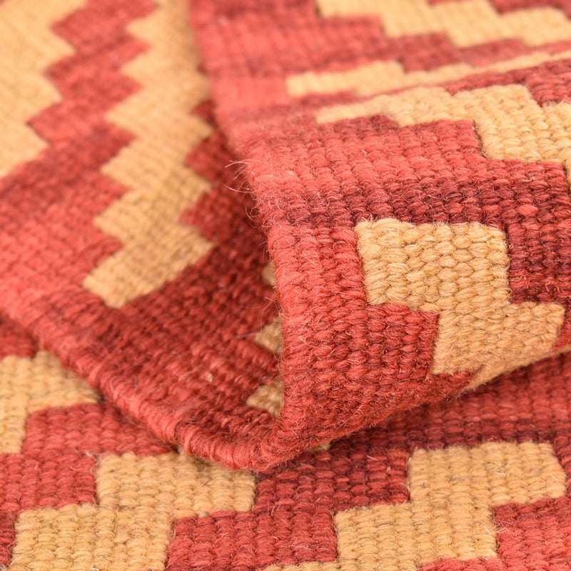 Biegacz Dywan Kelim - Orientalny - 195 x 59 cm - wielokolorowy