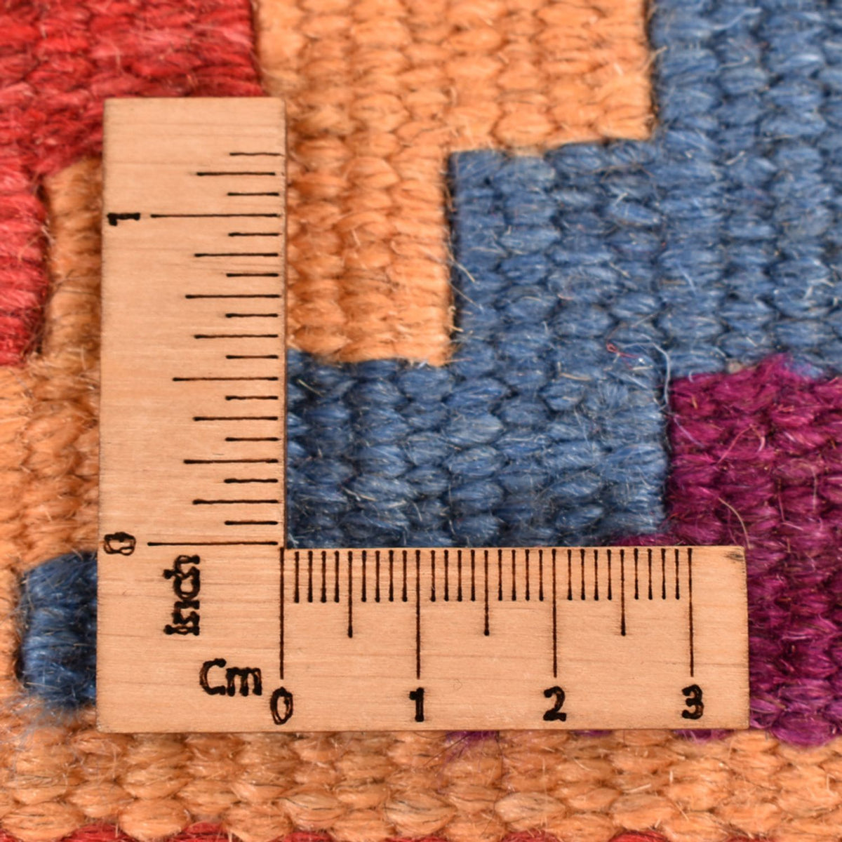 Biegacz Dywan Kelim - Orientalny - 196 x 58 cm - wielokolorowy