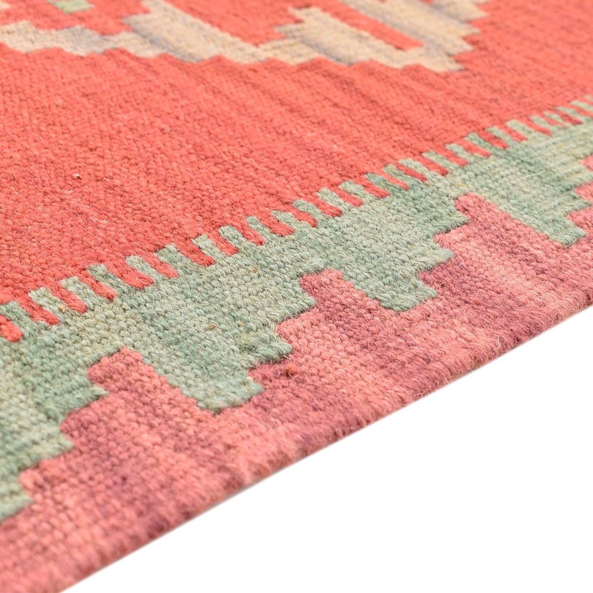 Biegacz Dywan Kelim - Orientalny - 193 x 58 cm - wielokolorowy