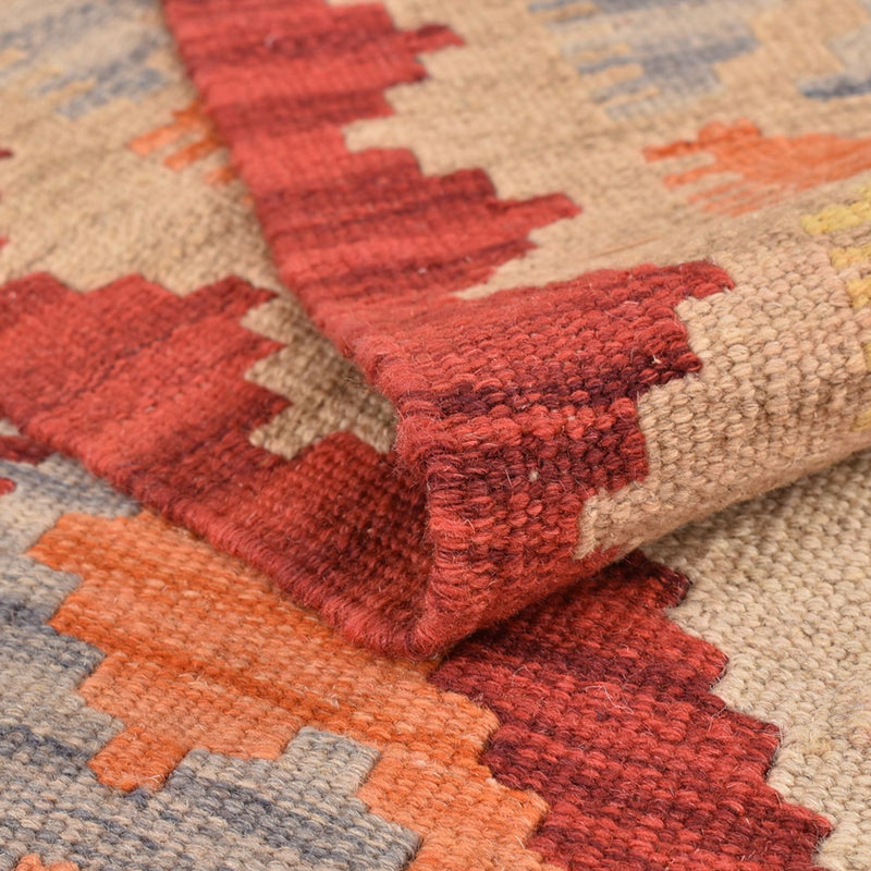 Dywan Kelim - Orientalny - 205 x 156 cm - wielokolorowy