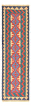Biegacz Dywan Kelim - Orientalny - 210 x 62 cm - wielokolorowy